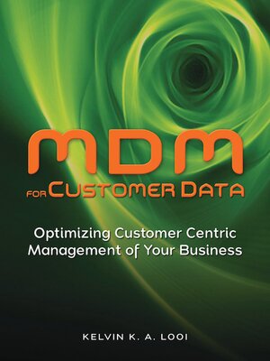 cover image of MDM for Customer Data
